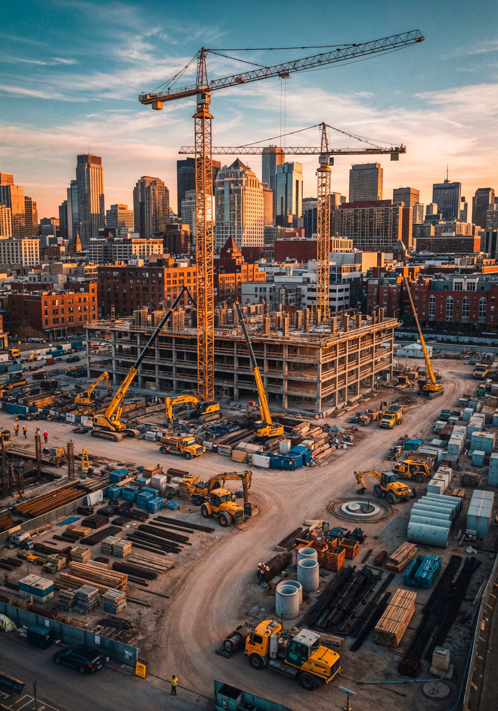 Civil construction and structural works
