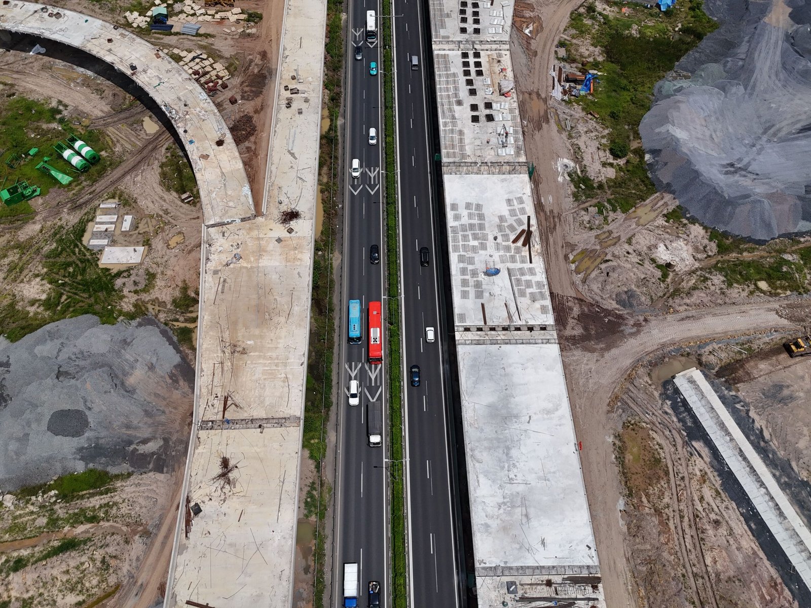 Construction materials for infrastructure projects